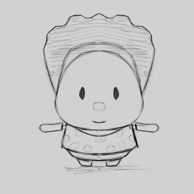 Daughter Sketch